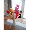 EUROPALMS rama de Cymbidium, artificial, blanco-rosa, 90 cm 82530312