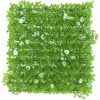 EUROPALMS seto de boj artificial, verde-blanco, 25x25 cm 82600089