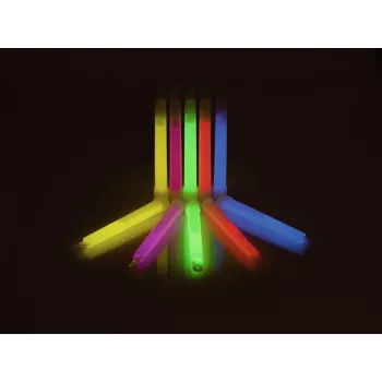 EUROPALMS Glow Stick naranja 15 cm pack de 12 luz química 51111102