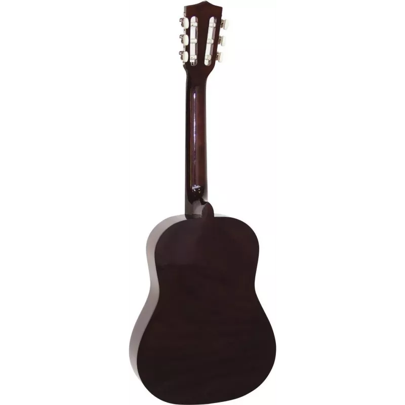 Dimavery AC-303 Guitarra de concierto 1/2 talla natural, mástil de okoume, tapa de tilo, escala 535 mm