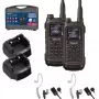 Albrecht Tectalk Duo PMR446 + Freenet 1W Set de walkie-talkies con funda rígida de transporte (pack de 2) 29148.S1