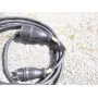 ACCESSORY Bridas de cable de velcro 20x200 mm negras pack de 10 30006020