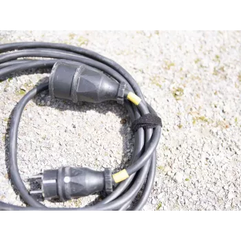 ACCESSORY Bridas de cable de velcro 20x200 mm negras pack de 10 30006020