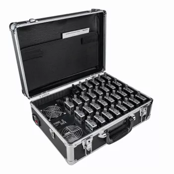Midland Albrecht ATR 400 PMR446 Set de walkie-talkies con 30 walkie-talkies y maletín de carga 29970.S30