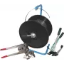 Banholzer&Wenz Set de flejado de PP con dispensador manual, 16 mm x 500 m, 2000 cierres 17514