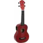 DIMAVERY UK-100 Ukelele soprano, Flamed Red 26255807