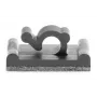 HellermannTyton MAGRA3 Pinza magnética para cables PA66 NdFeB negra 50 unidades 151-04466