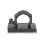 HellermannTyton MAGRA9 Pinza magnética para cables, PA66/NdFeB, negra, haz máx. de 25 mm, 25 unidades 151-04467