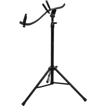 Dimavery Soporte de guitarra para guitarra acústica/eléctrica 26348111