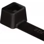 HellermannTyton T18R-HS-BK-C1 Brida negra termoestabilizada 100 x 2,5 mm, pack de 100 111-01950
