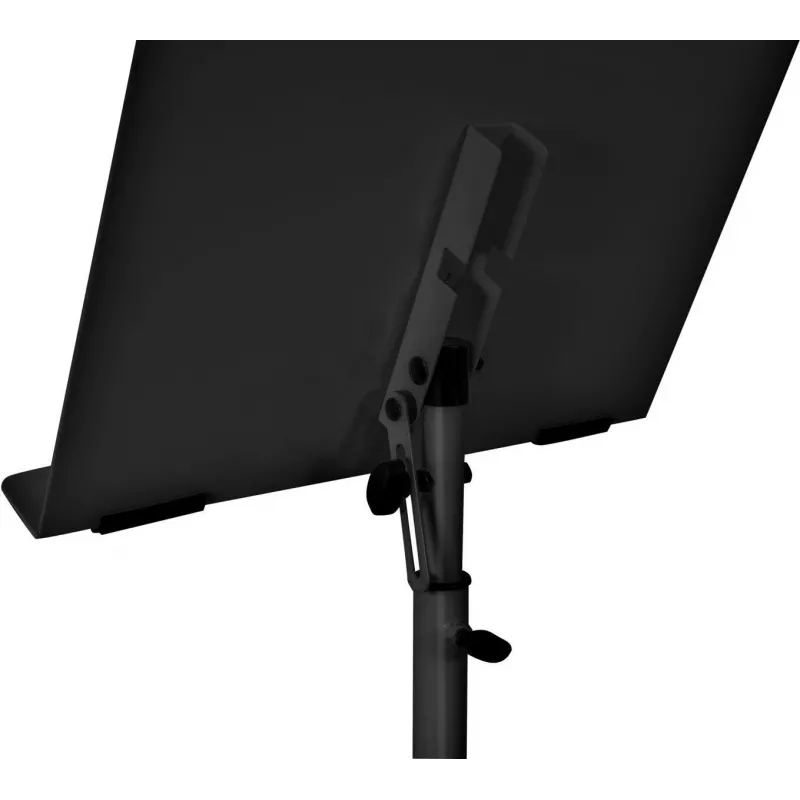 Dimavery OP-1 atril de orquesta, negro, altura ajustable 60-125 cm, acero