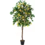 EUROPALMS Bougainvillea planta artificial, amarilla, 180 cm 82507081