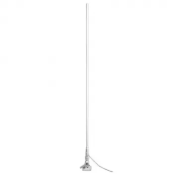 MIDLAND Albrecht AE Marine 5 antena VHF marina, 1,5 m, blanca, 3 dB, PL-259, cable RG-58 de 4,5 m 64100