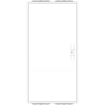 f-tronic ZA112 caja vacía H 1100, ZA112 B 550mm IP31 7120507