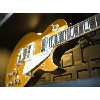 DIMAVERY LP-800 guitarra eléctrica Goldtop (26219402)