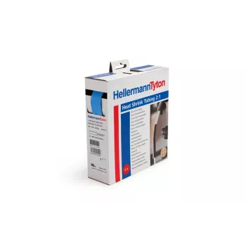 HellermannTyton HIS-PACK-4,8/2,4-BU tubo termorretráctil azul 4,8mm 2:1 1,2m