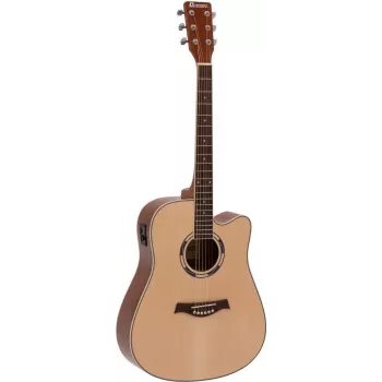 DIMAVERY JK-500 Guitarra acústica, Cutaway, Natural 26231388