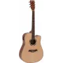 DIMAVERY JK-500 Guitarra acústica, Cutaway, Natural 26231388