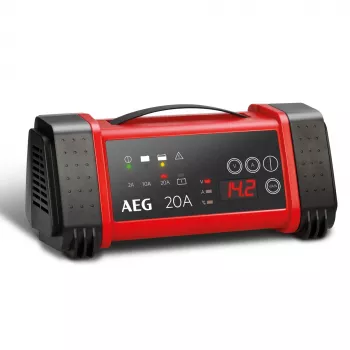 AEG LT20 Cargador automático 12V/24V 2A/10A/20A (97025)