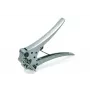 HellermannTyton NA-0/1 Alicate de crimpar manual para terminales sin aislar, 0,5-6 mm², B-Crimp, mecanismo de trinquete