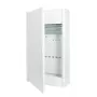 f-tronic VISION36K Distribuidor de comunicaciones de superficie, 3 filas con toma Schuko triple, 16 A, blanco 7220215