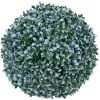 EUROPALMS Bola de hierba artificial, azul, 22cm 82606975