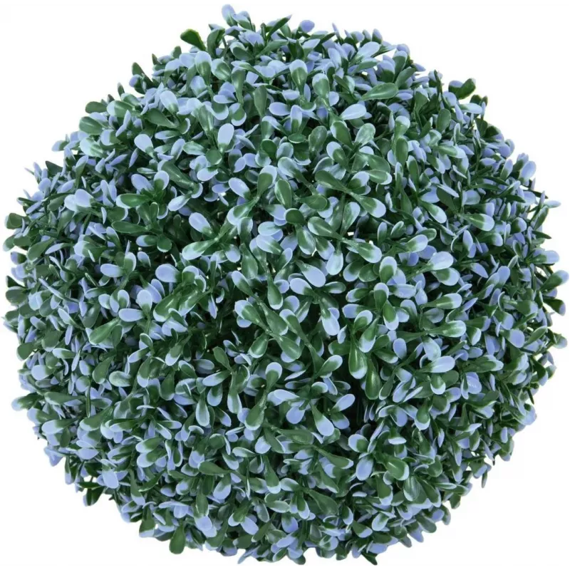 EUROPALMS Bola de hierba artificial, azul, 22cm 82606975