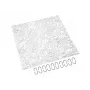 EUROPALMS separador de ambiente red transparente 4x (83313524)