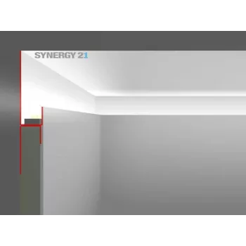 SYNERGY21 perfil LED 200cm chapa de zinc tipo B40 S21-LED-PR00140