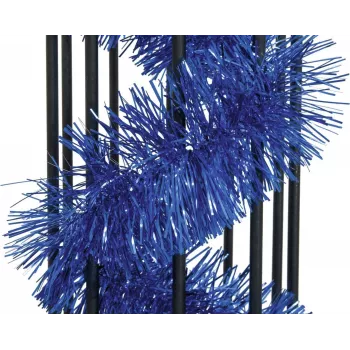 EUROPALMS guirnalda metálica, azul, 12,5 x 270 cm 8350054D