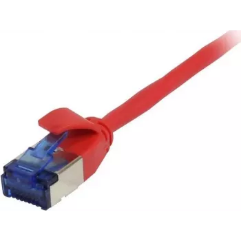 SYNERGY21 CAT6A U/FTP cable de parcheo slim RJ45, 0,5m, rojo, 500MHz, LSZH S217342V2
