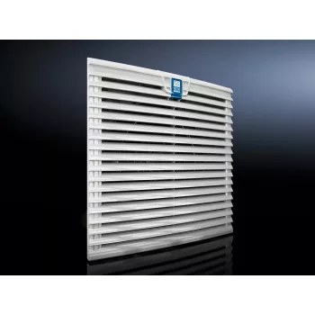 Rittal filtro de salida para ventiladores con filtro SK 3237.1xx, G3, IP54, 204 x 204 mm, gris claro 3237208