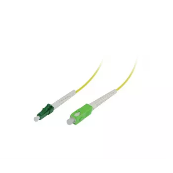 SYNERGY21 cable de parcheo de fibra óptica LC/APC a SC monomodo OS2 10m, 9/125µm, G.657.A2, amarillo S215747
