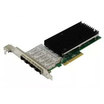 Adaptador de red de fibra óptica ALLNET PCIe 10G x8 Quad SFP+ para servidor - ALL0141-4SFP+-10G (ALL0141v2-4SFP+-10G)