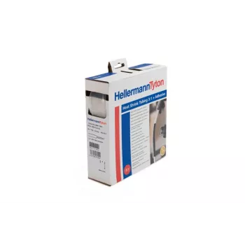 Tubo termorretráctil con adhesivo HellermannTyton HIS-A 24/8 mm 3 m transparente 308-12403