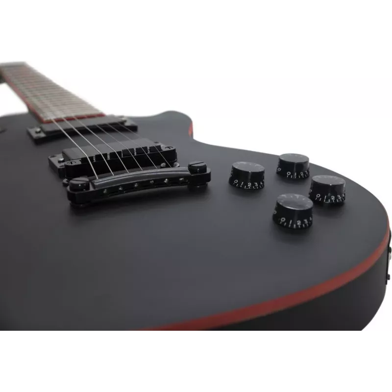 Guitarra eléctrica DIMAVERY LP-800, negro mate 26219400