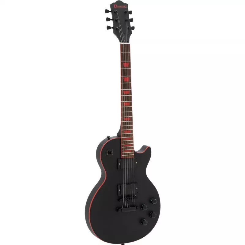 Guitarra eléctrica DIMAVERY LP-800, negro mate 26219400