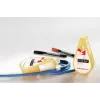 Cinta de transferencia térmica de resina HellermannTyton RO202REF-1401-WH, 140 mm x 300 m, blanca