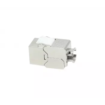 Módulo keystone SYNERGY21 S216378V3 CAT8.1 RJ45, slim-line corto, certificado GHMT, blanco