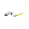 Módulo keystone SYNERGY21 S216378V3 CAT8.1 RJ45, slim-line corto, certificado GHMT, blanco