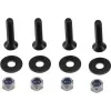 Set de tornillos de montaje M8x40 ZUBEHÖR negro (4 uds.) 30007724