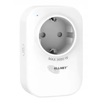 ALLNET ESP32 WLAN Enchufe inteligente con medición de energía y 2x cargador USB ALL3079