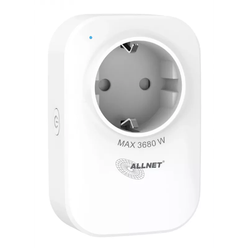 ALLNET ESP32 WLAN Enchufe inteligente con medición de energía y 2x cargador USB ALL3079