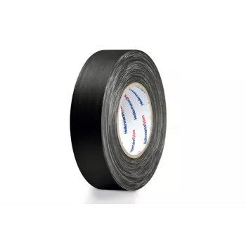 HellermannTyton HTAPE-TEX-50x50 Cinta de algodón y polietileno negra para agrupar y fijar 50mm x 50m 712-00904