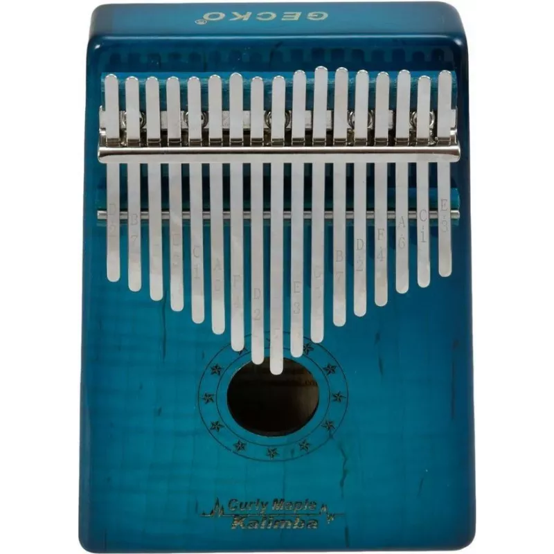 Dimavery KL-6 Kalimba, 17 teclas, Do mayor, azul 26051620