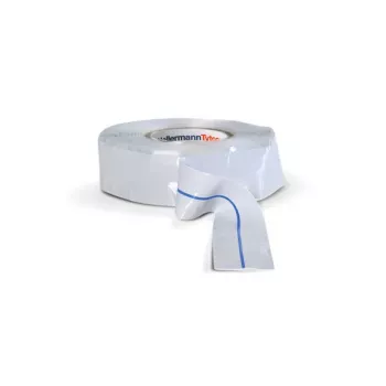 HellermannTyton 711-00400 Cinta de caucho de silicona autovulcanizante, 9,1 m x 25 mm, gris