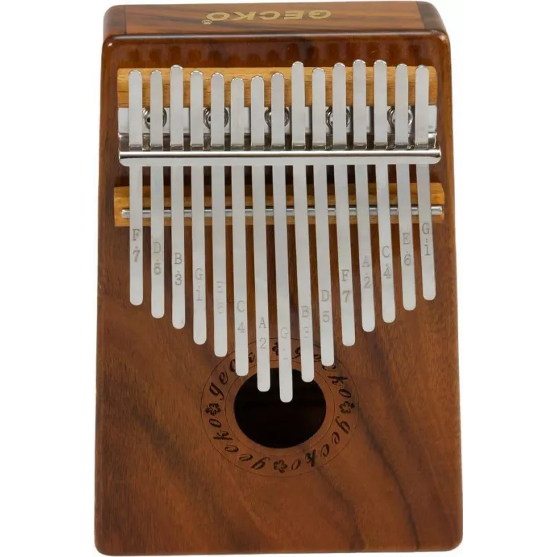 Dimavery KL-3 Kalimba, 15 teclas, Sol mayor, caoba natural 26051615
