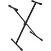DIMAVERY SL-2EU Soporte para teclado X-Style, altura ajustable, plegable, negro 26702069