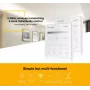 SYNERGY21 T1 MiLight Panel inteligente Mando a distancia táctil de 4 zonas de un solo color