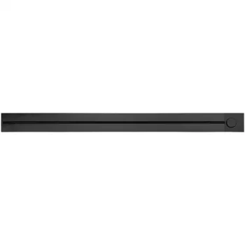SYNERGY21 MODULRAIL regleta de enchufes 1000 mm con interruptor negra (S21-MR007)